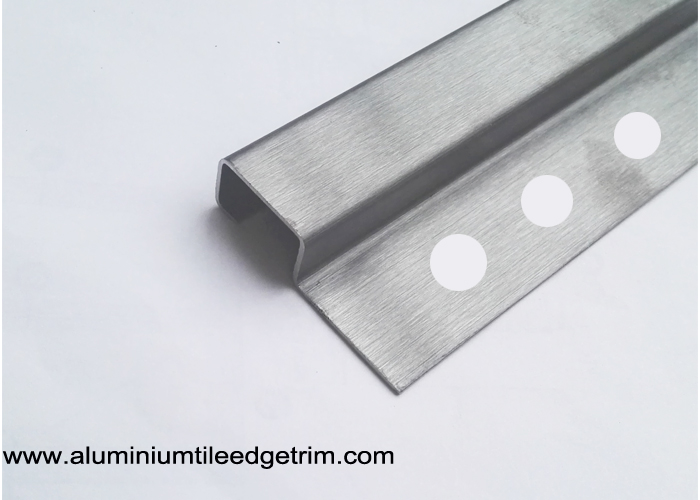 brushed black titanium stainless steel square box trim