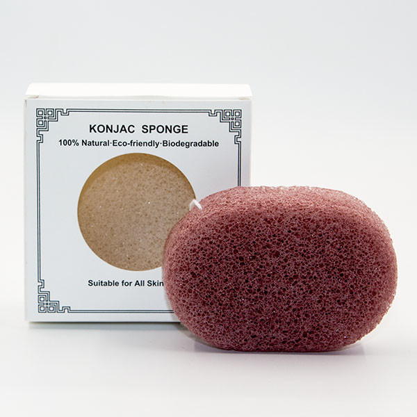 SGS Oval Skincare Eco Friendly Natural Konjac Sponge Organic