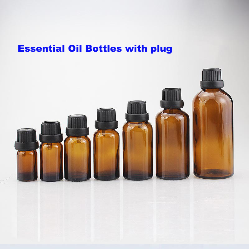 Luxury Glass Collar 5ml 10ml 15ml Hair Oil Essential Oil Perfume Oil Frosted Pink Dropper Bottle With Rose Gold Top