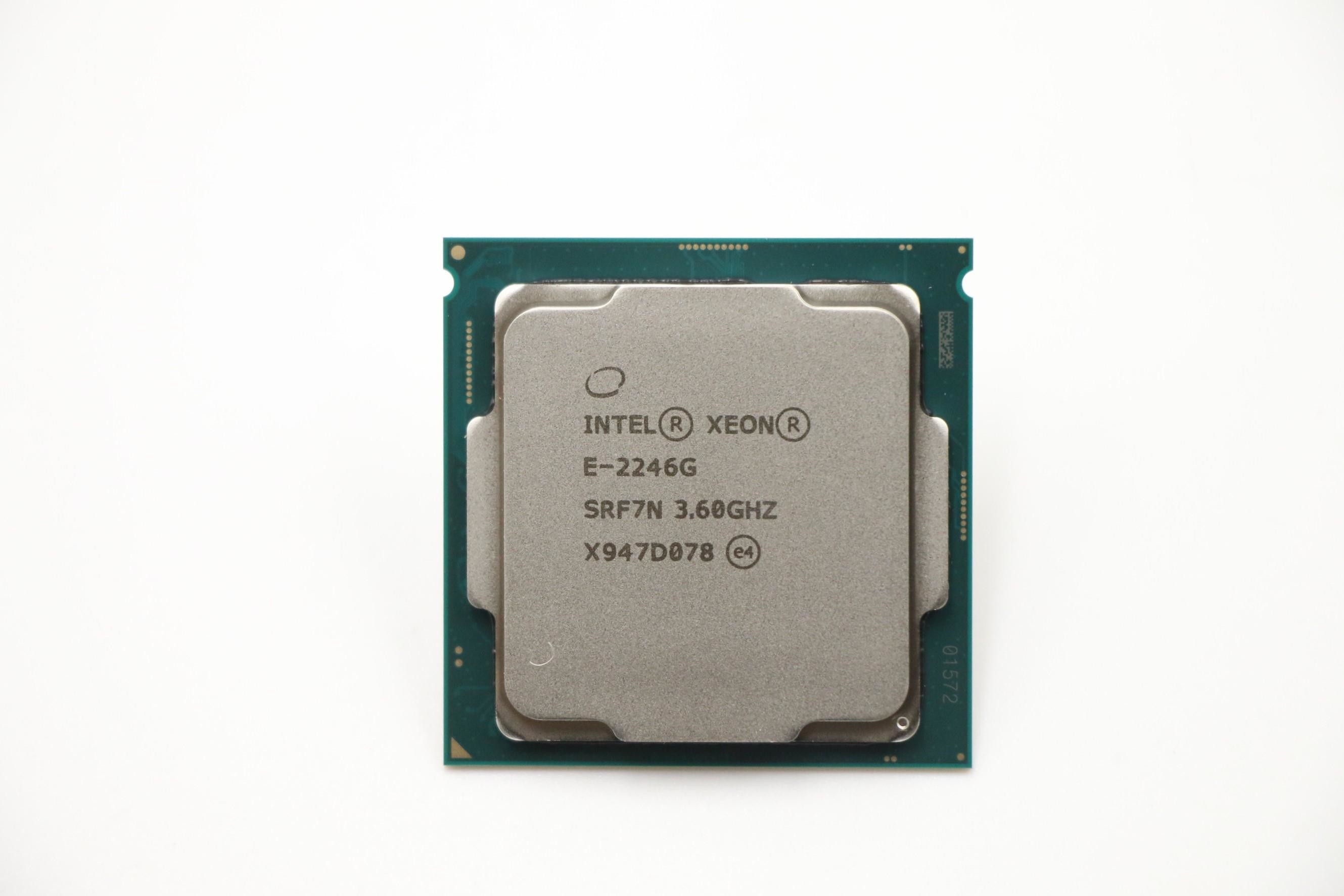 Lenovo 5SA0U56059 CPU Processor Intel Xeon E-2246g 3.6GHz 80W for Lenovo P330 Workstation 2nd Gen (ThinkStation)