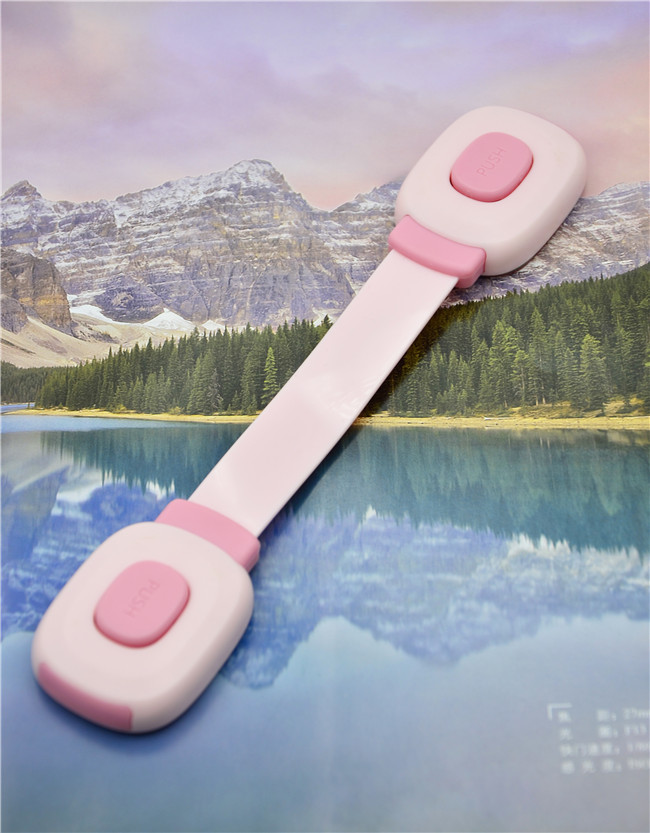 ABS Material Child Safety Cabinet Locks Security Ultra Strong Acrylic Adhesive Tape