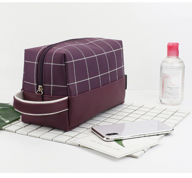 SGS Waterproof Digital Printing Polyester Cosmetic Bag