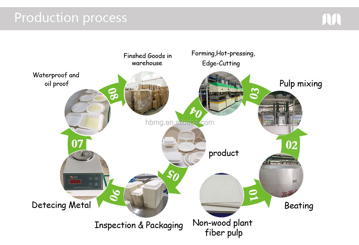 one time usable plates made of sugarcane bagasse 9inch