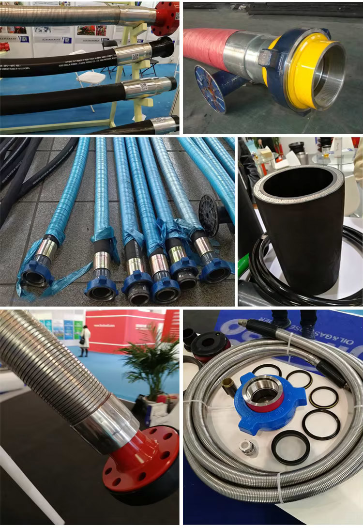 Neoprene Rotary Drilling Hoses Oil Resistant Synthetic Rubber Tube