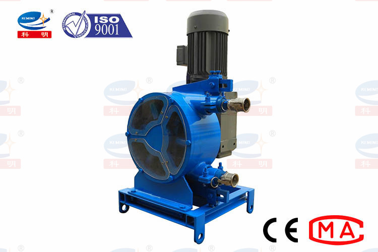 Portable Industrial Hose Pump Mortar Hose Squeeze Pump High Self Suction Capacity