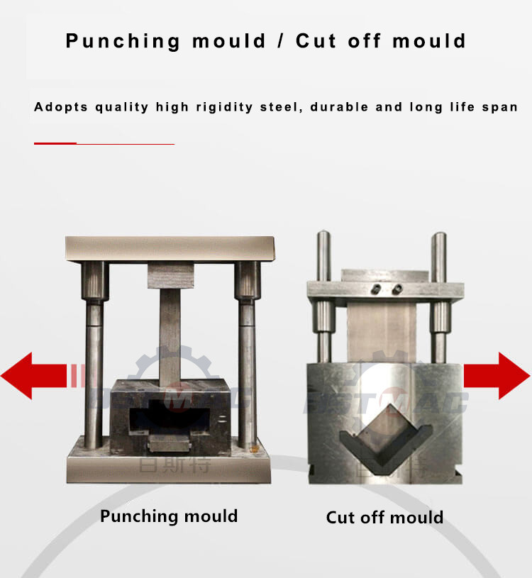 Dual Heads CNC Tube Punching Machine PLC Control For Sheet Metal Stainless Steel Copper Tube