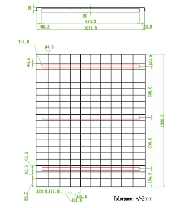 Durable Heavy Duty Industrial Wire Mesh Decking Manufacturers For Pallet Racking