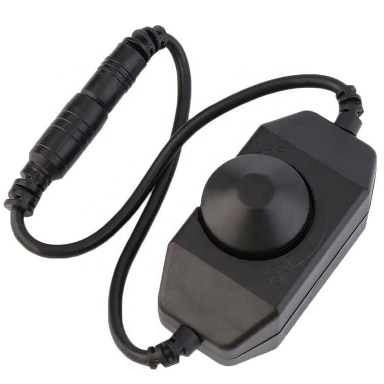 12V 24V Led Table Lamp Strip Rope Lights Male to Female Led Dimmer Switch Remote Controller