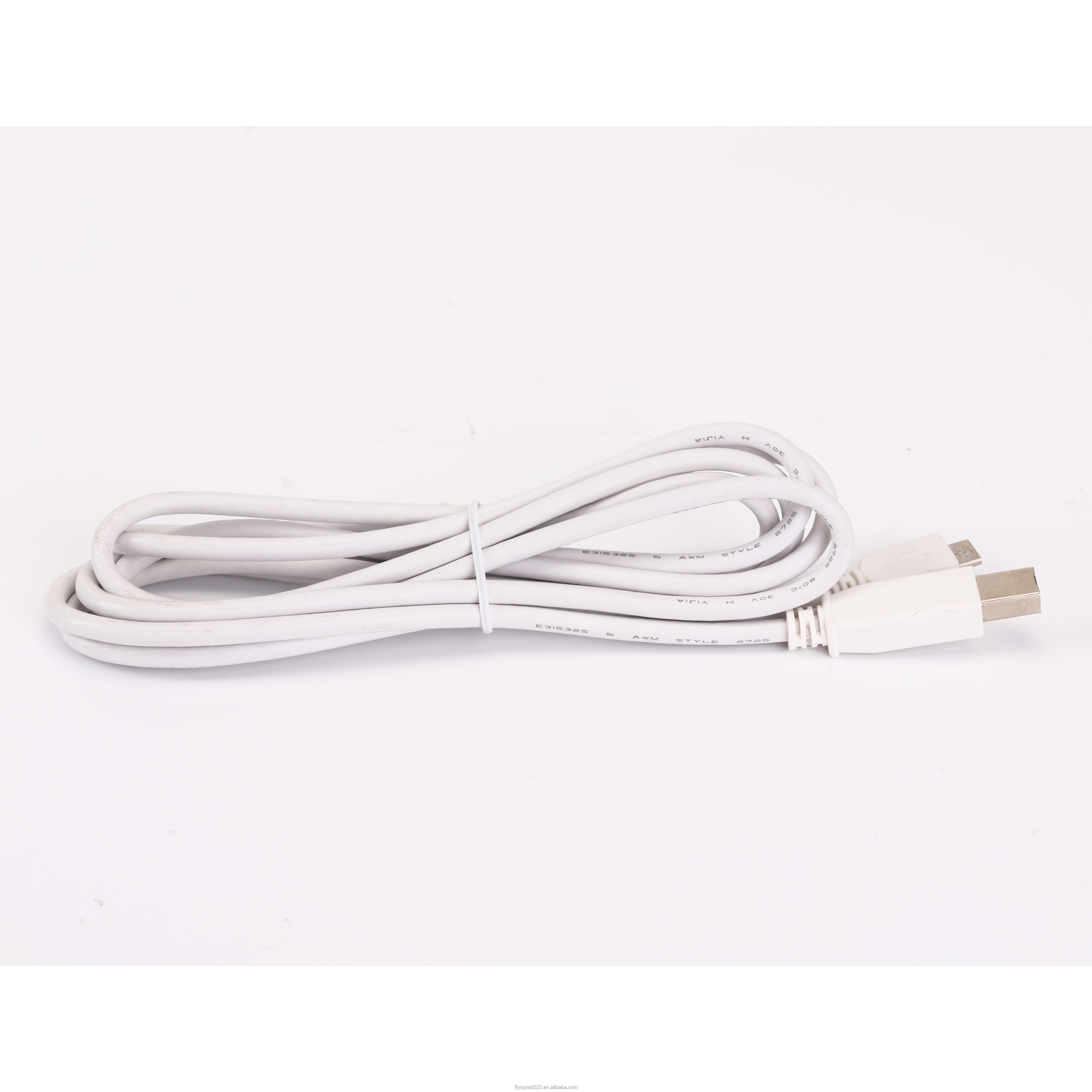 OEM/ODM Micro USB 2.0 USB-B Male To Right Angle Mini USB Cable Fast Charging Cable