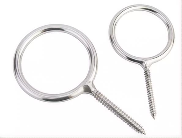 Salt Spray Test Binding Head Metal Screw Eye Hook Self Tapping Wood Screws for Customized Hanging