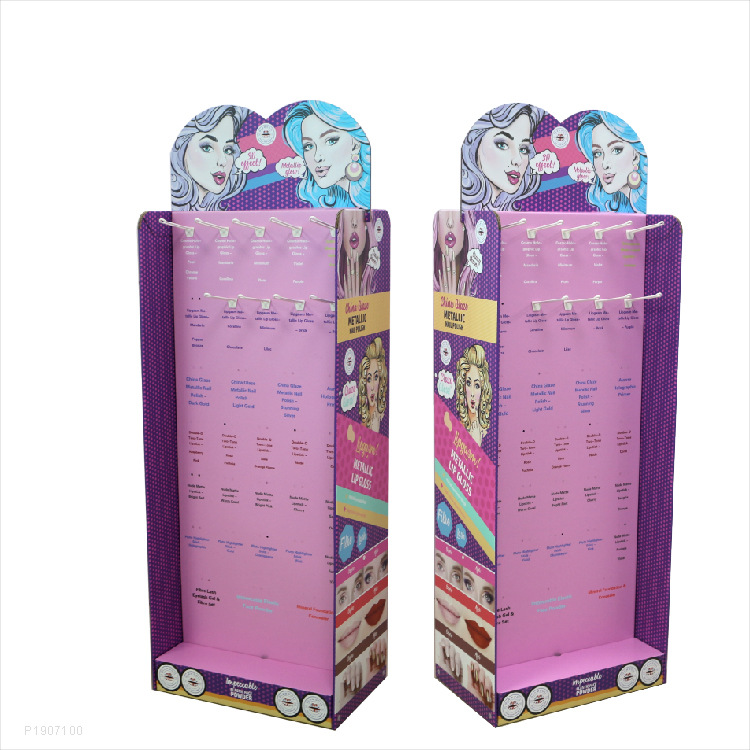 custom cardboard counter top display boxes cardboard cosmetic product display stands