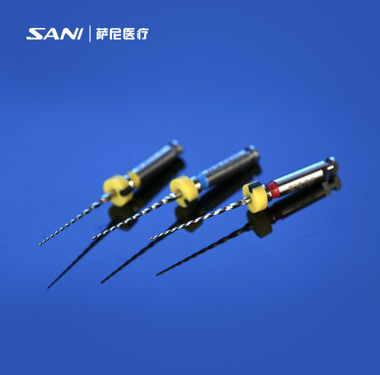 Kids Pediatric Dental Rotary Endo Files With Niti Materials Blue Heat