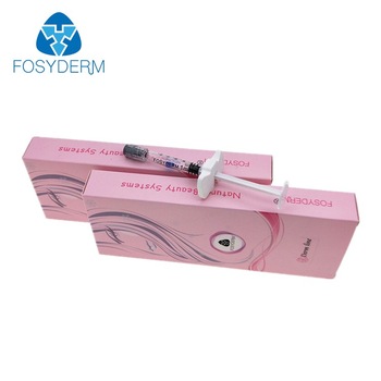 CE Certificate Hyaluronic Acid Cross Linked Dermal Filler For Fuller Lips