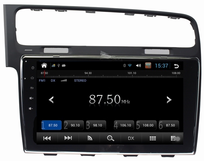 Ouchuangbo autoradio DVD GPS stereo multimedia android 4.2 VW golf 7 support 4 core canbus aux