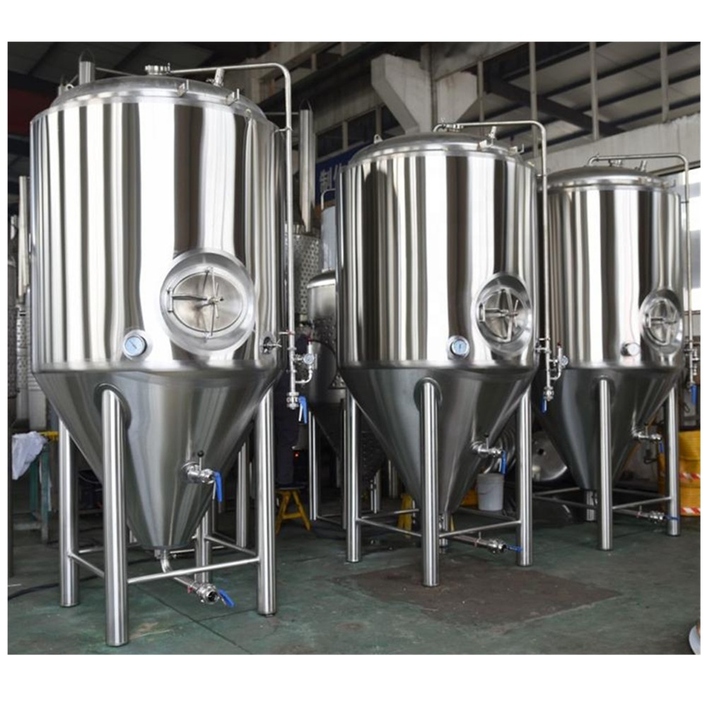 GHO 100L Home Brewery Stainless Steel Jacketed Conical Beer Fermenter Tank with 100 KG