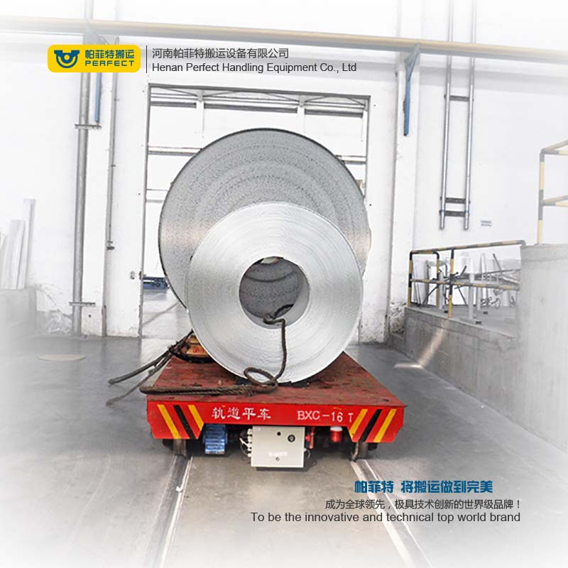 The Rolled Coil Transfer Cart on Rails