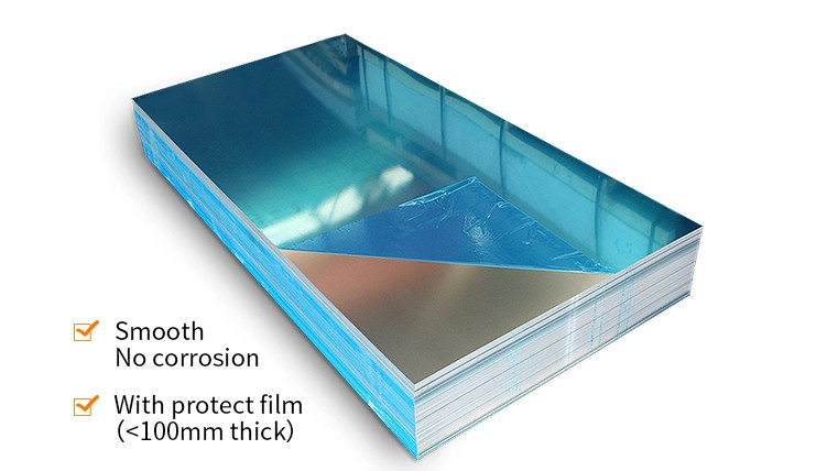 H14 1100 Smooth Sublimation Aluminum Sheets With Protection Film