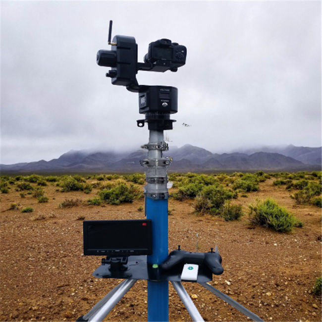 Aluminum Endzone Camera System With 30ft 9m Pole Stand