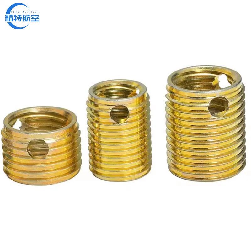 New Press Knurled Ultrasonic Threaded Insert Nut Self Tapping Bushing Stainless Steel Selftapping Thread Insert for Plastic
