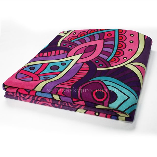 0.5-6.0mm Thickness Round Yoga Mat / Flat Gasket Kids Climbing Mats
