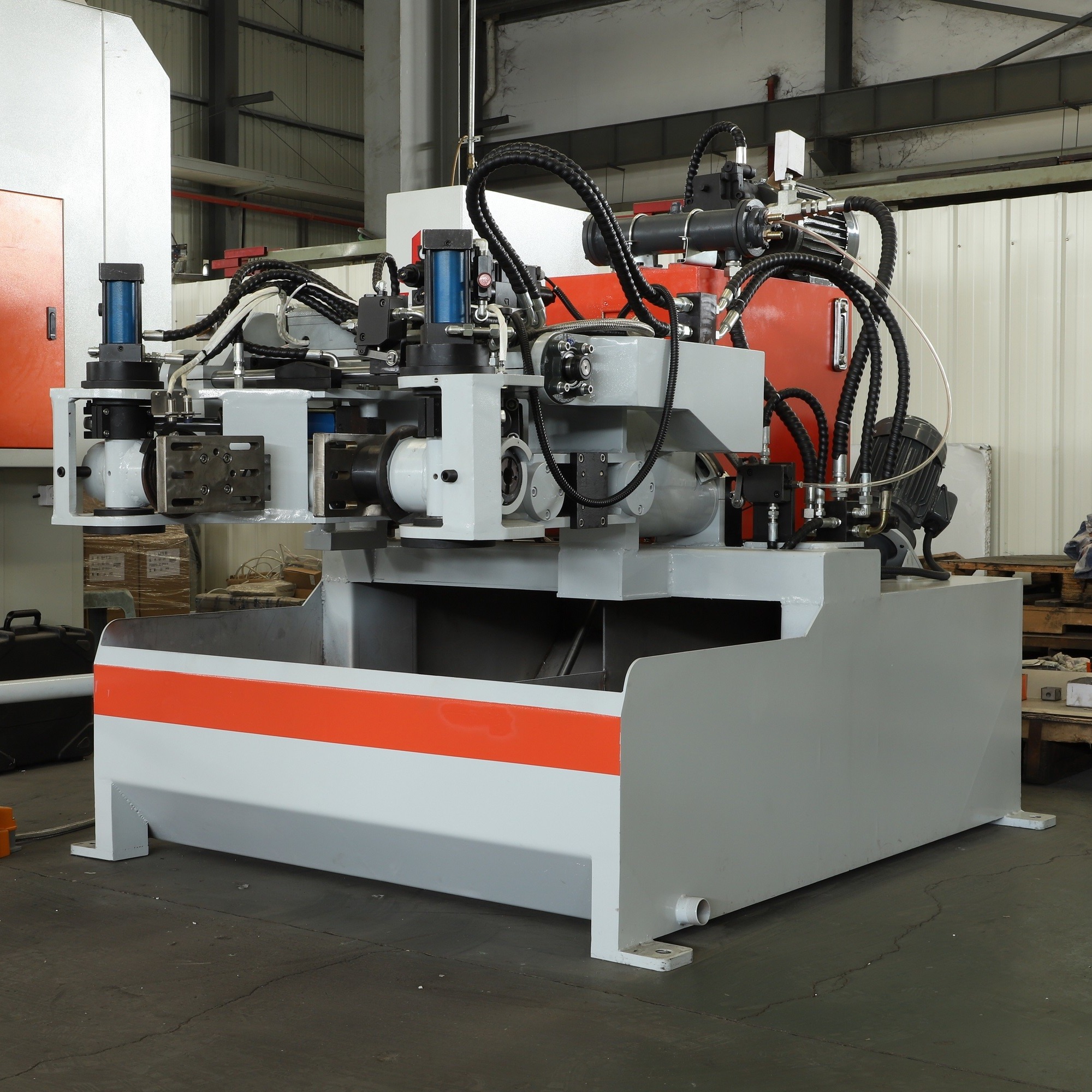 DZ Gravity Casting Machine 5.5KW For Brass Ferrous Alloy