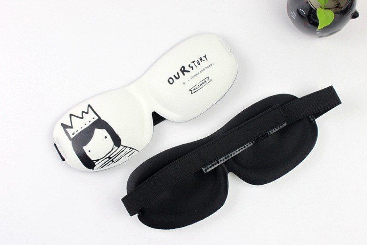 3D Memory Foam Luxury Sleep Mask Customized Bedtime Eye Cover