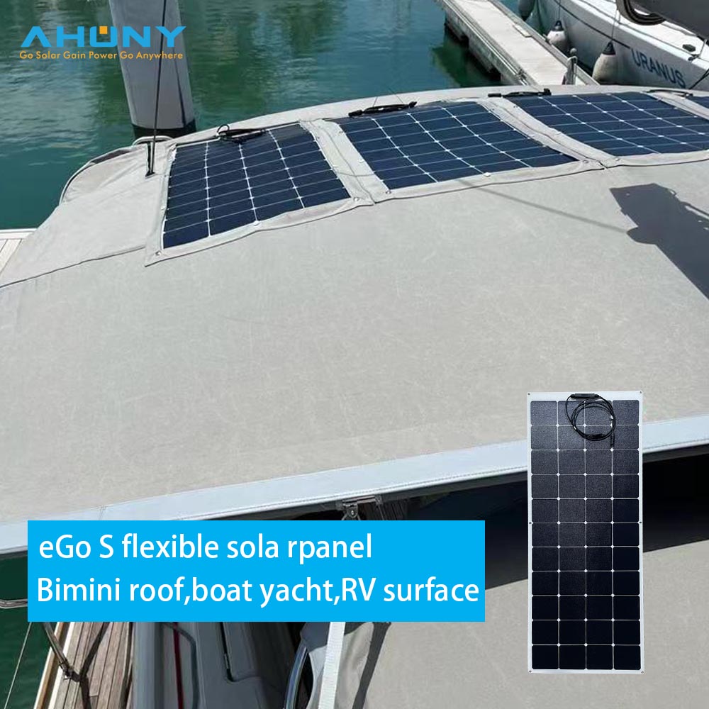 bimini roof flexible solar panel
