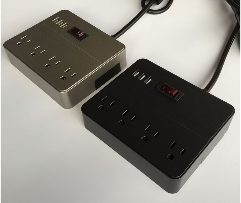 With USB expansion socket, customize 4-8 bit socket of plug intelligent socket in different countries