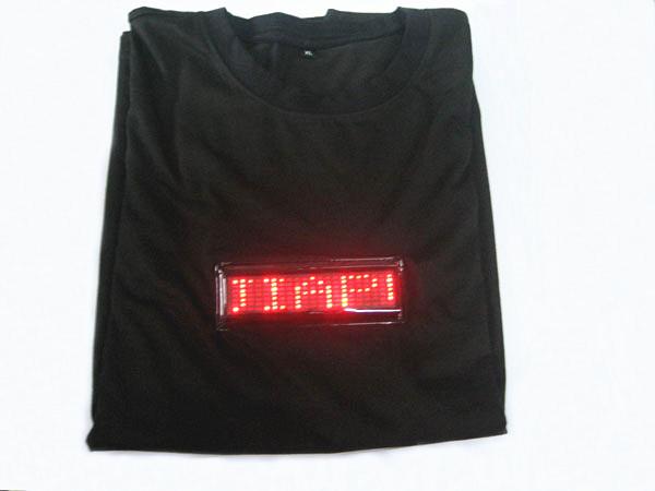 Quality LED panel tshirts for party, led display for Tshirt ,fashion novelty gift for sale