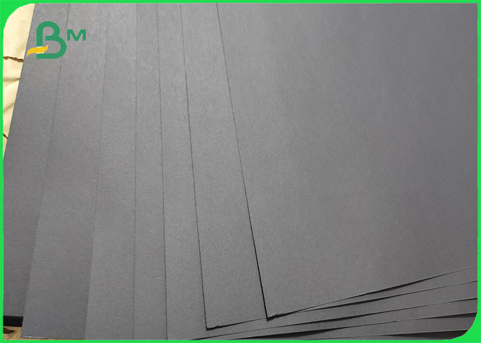 black colored cardboard