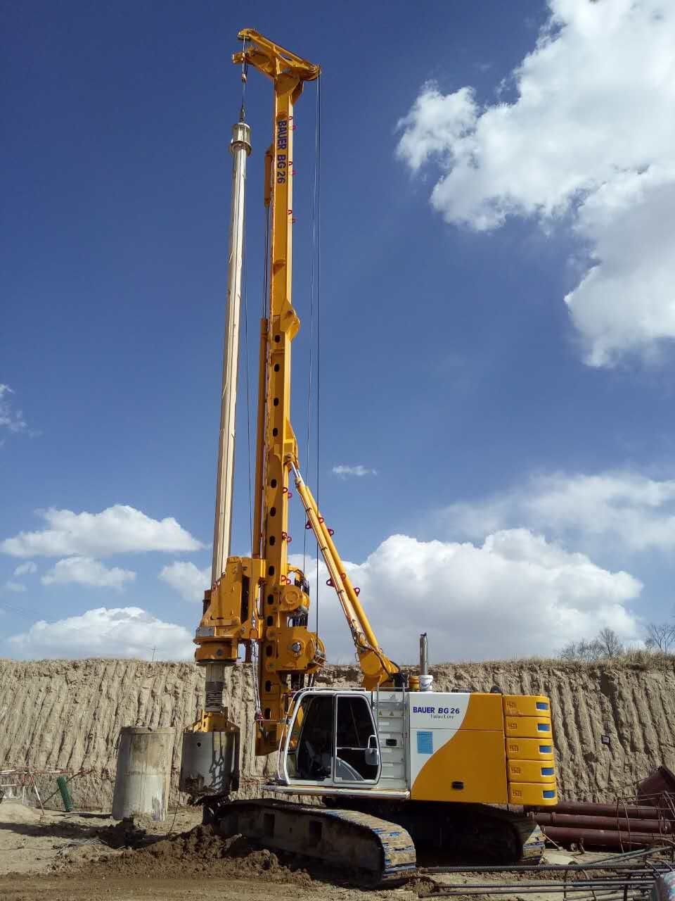 Foundation Drilling Rig Kelly Bar BK200/368/3/18m Engineering Ground Drill Kelly Bar