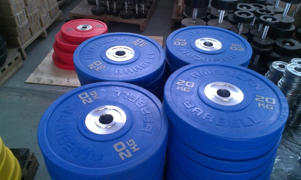 Crossfit Barbell PU Plate / PU Bumper Plates / Weight Lifting Plates