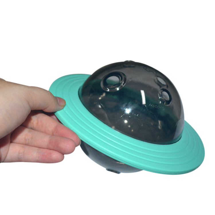 Tumbler Silicone Pet Supplies Slow Leakage Dog Food Dispensing Toy Ball Customized