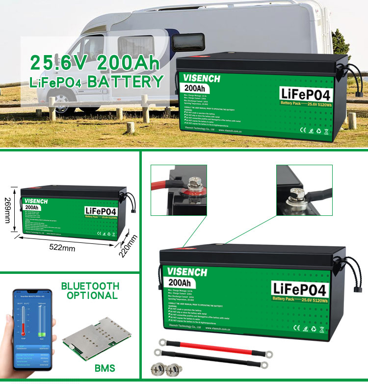 Visench Direct factory Lithium battery lithium 48v Deep 6000 Cycles with BMS for solar inverter energy storage system