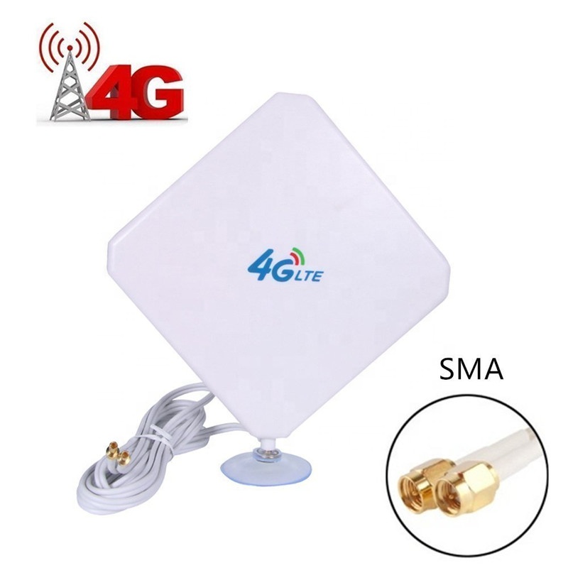 Desktop 4G Router with External Antenna and RP SMA Male Frequency Range 600-2700MHz