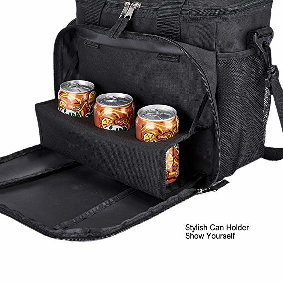Oversized Stylish Insulated Cooler Tote Bags Personalized With Can Holder
