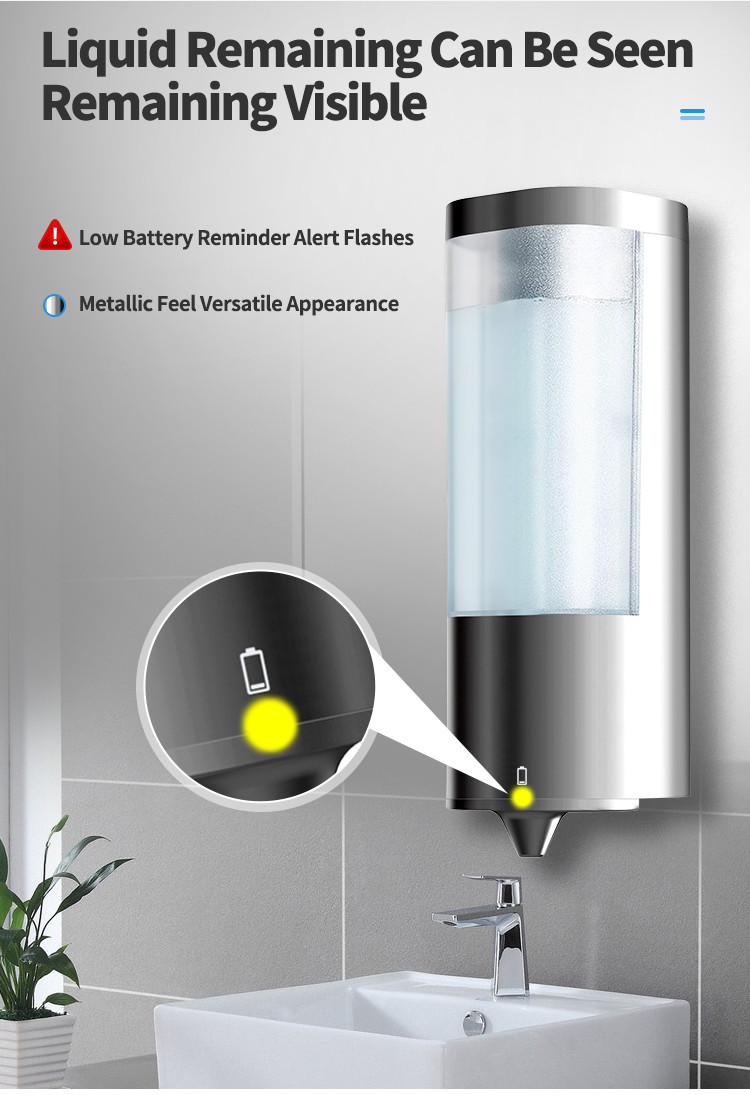 Automatic Touchless Liquid Soap Dispenser USB Auto Induction Smart Sensor