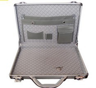 Custom Color Aluminum Briefcase Attache , Hard Shell Laptop Travel Case