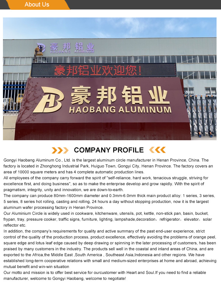 High Strength Deep Drawn Aluminum Round Circle Anodizing For Fat Fryers