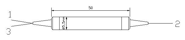 1310nm 1550nm Optical Fiber Circulator Polarization Insensitive