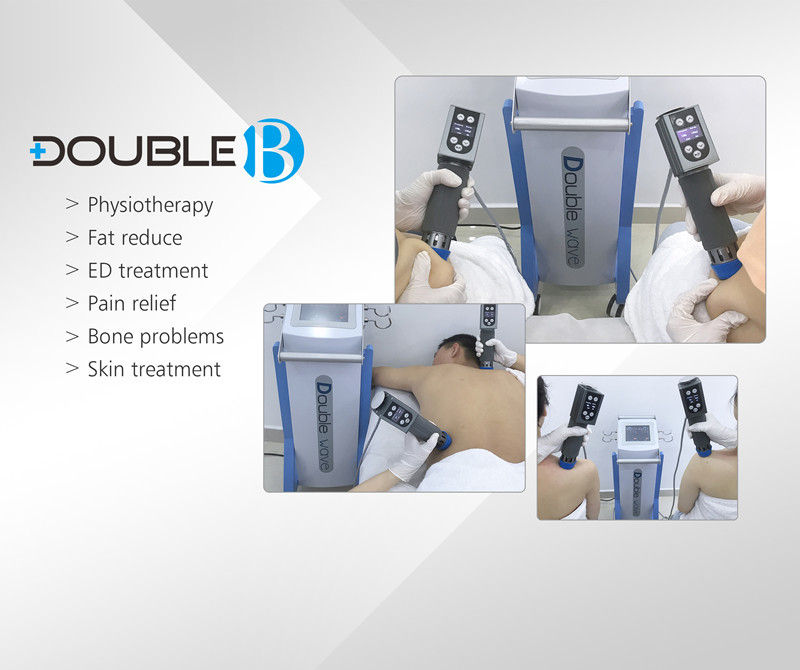 AC 110V / 240V ESWT Therapy Machine 50HZ-60HZ , 5MJ - 200MJ ED Shockwave Therapy Machine