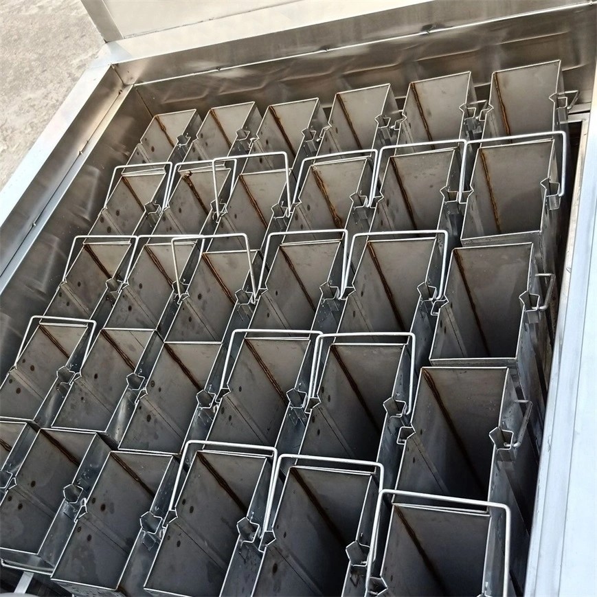 0.96 Tons Commercial Ice Block Maker Stainless Steel 2.6KW Manual