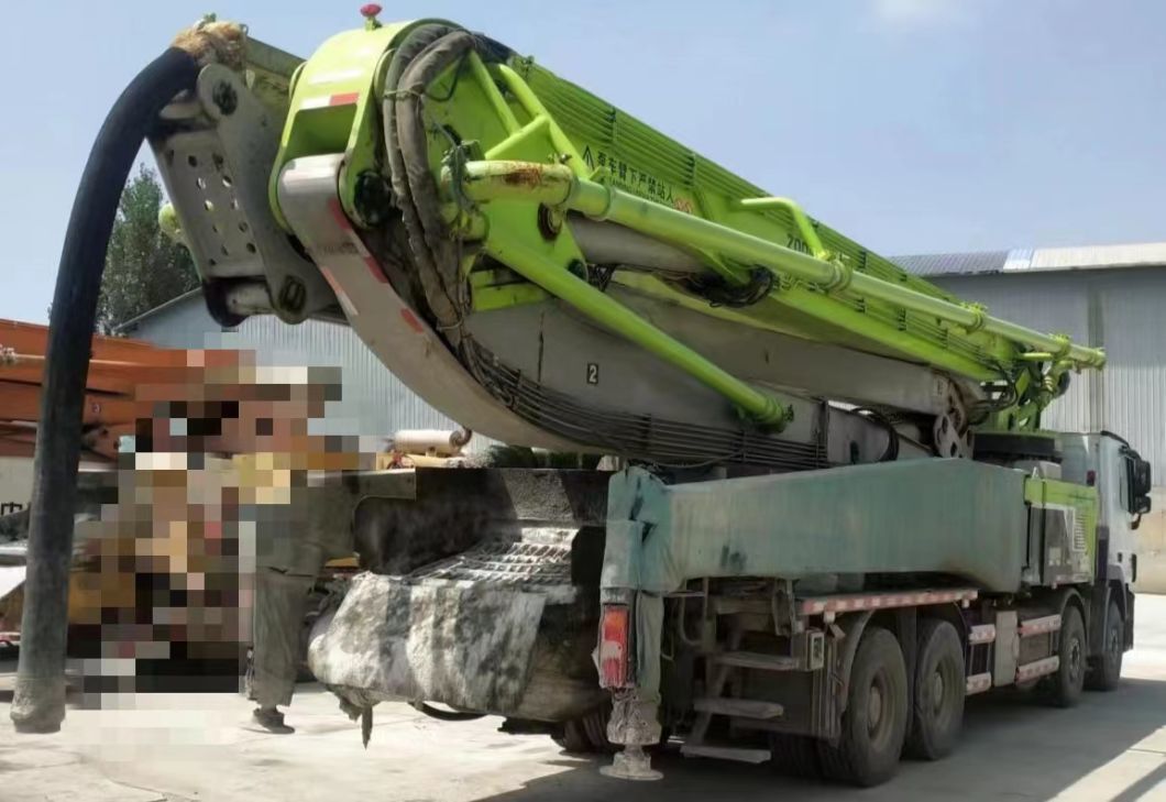2019 Zoomlion 56m Truck Mounted Pump Mercedes Benz Concrete Pump Truck