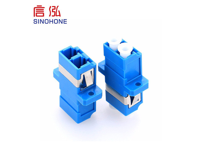 Telecommunications LC SC Fiber Patch Cable , Multimode Duplex 2 Fiber Optic Cable