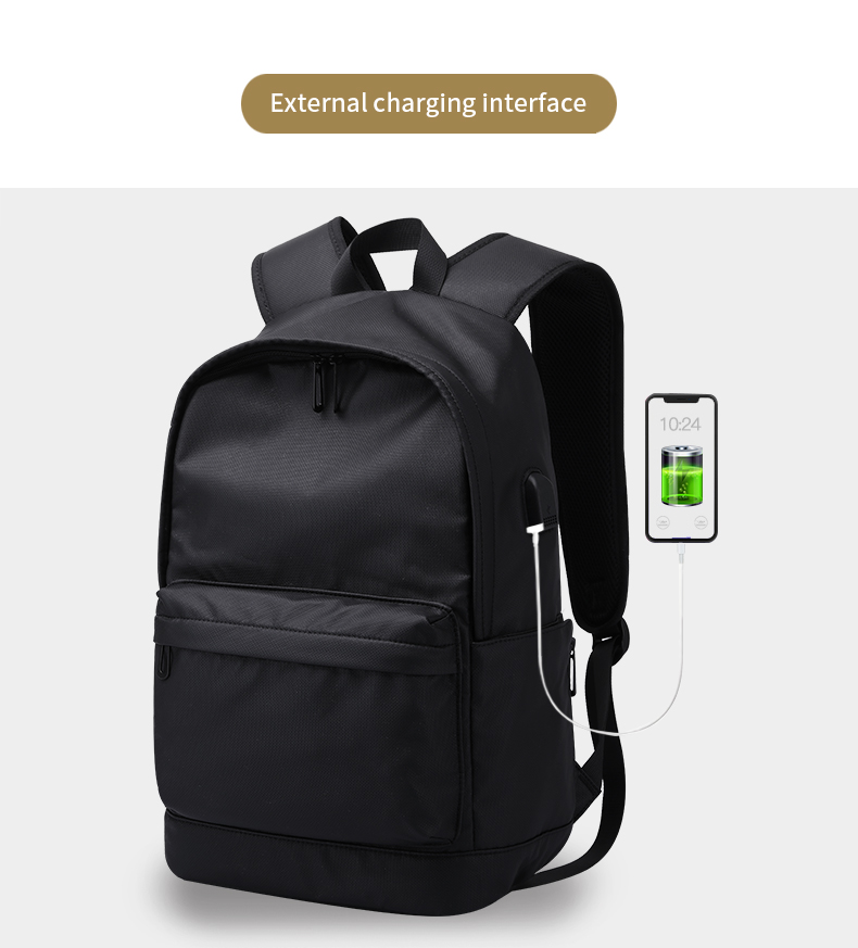 Factory customized logo schoolbag 15.6 inch Laptop Bag Fashion teenagers school bag men backpack