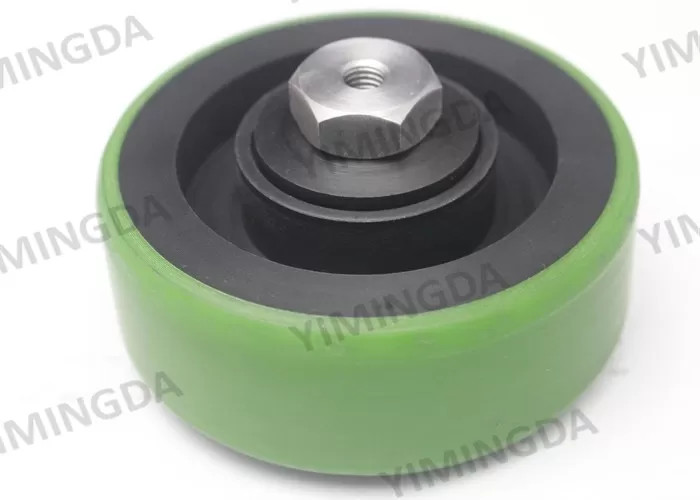 050-745-005 Cutting Machine Spare Parts Round Green Wheel For Spreader XLS50 XLS125