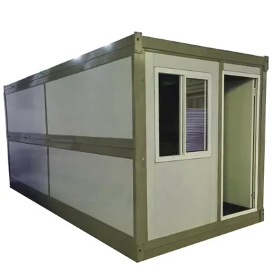 Waterproof Sandwich Panel Prefab Modular Mobile Living Container House Customized Color