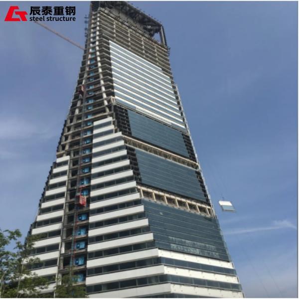 Earthquake Resistant Steel Frame Apartments High Rise Commercial Steel Building