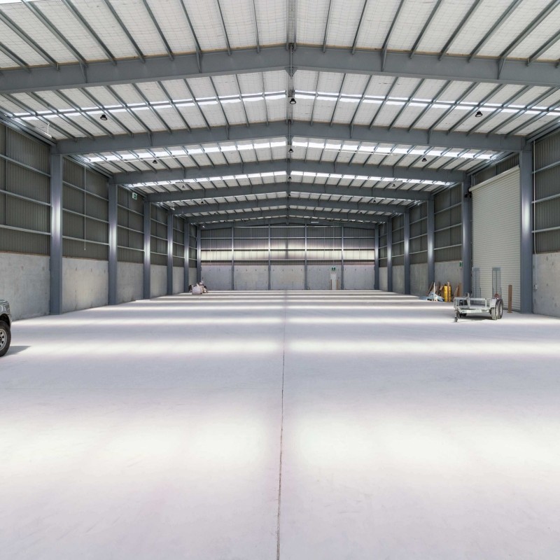 Galvanized Steel Structure Warehouse Q355 Q235 Steel Frame Warehouse Construction