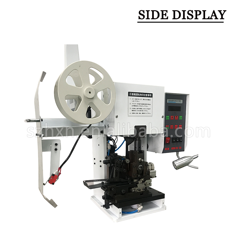 2500-3600 Pcs/h Productivity 1.8Ton Mute Strip JST XH2.54 Terminal Crimping Machine